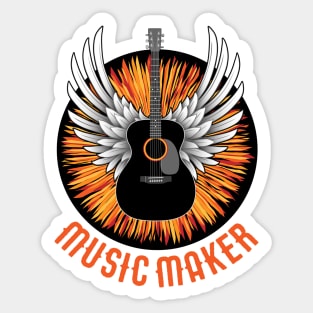 Music Maker Sticker